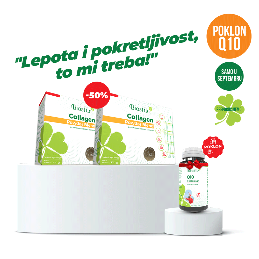 2 X Collagen Powder Blend + POKLON Koenzim Q10