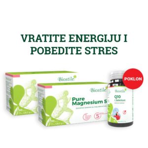 2 x Pure Magnesium + POKLON Koenzim Q10