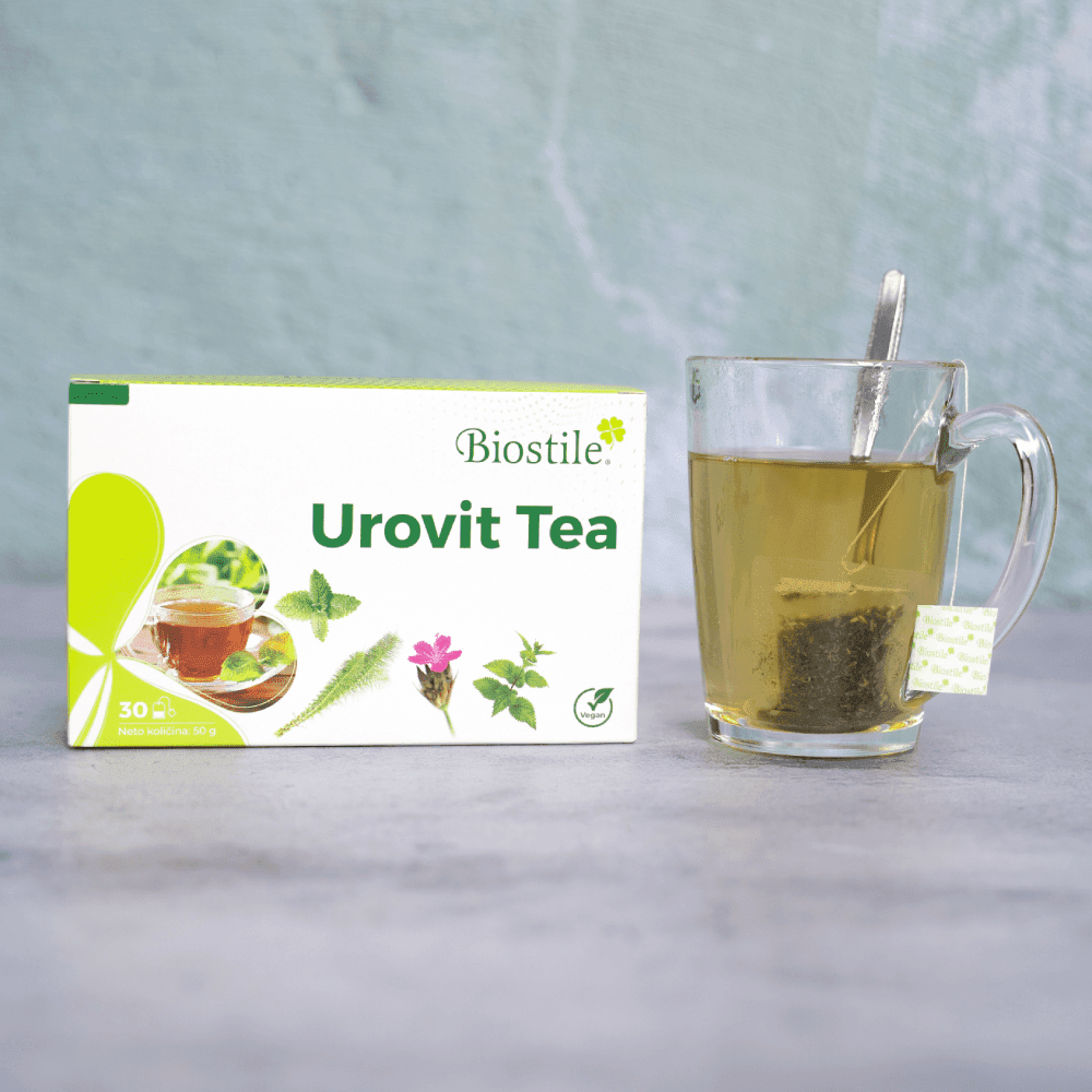 UROVIT KOMPLET KAPSULE + ČAJ 2 BioStile Urovit 26 5 min